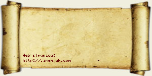 Vojislav Debeljak vizit kartica